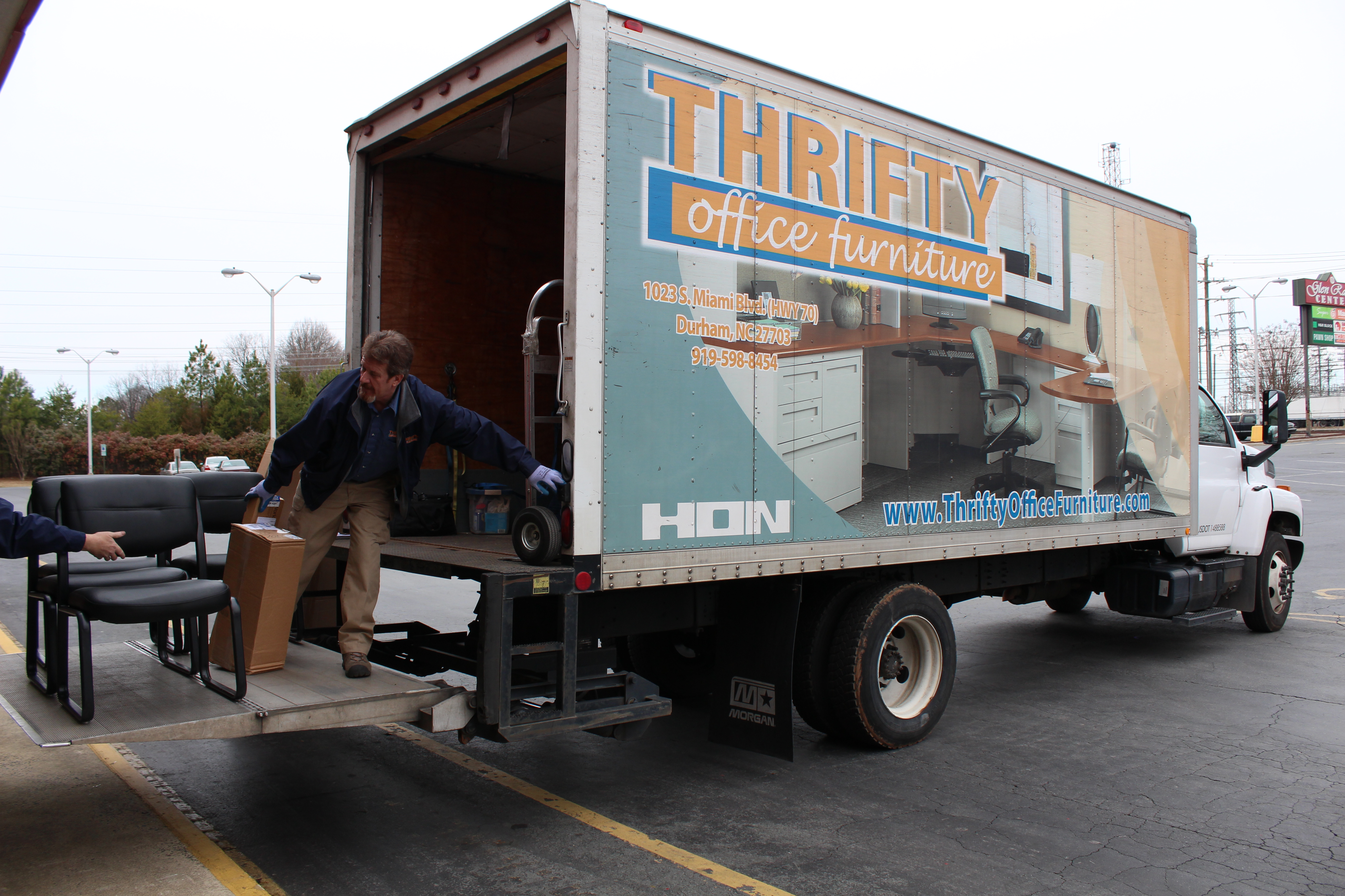 Thrifty delivery and installation