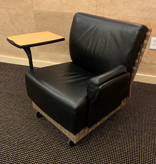 Lounge Chair With Tablet Arm (062419RR) Thrifty Office