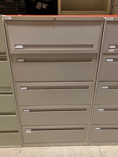 Steelcase 5 Drawer Lateral File